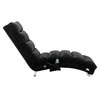 Kumasinova Electric Massage Recliner Chair with 5 Modes, Linen Upholstered Chaise Lounge with Remote Control & Side Pocket, Tufted Accent Chair - 2 of 4