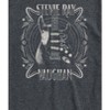 Men's - Stevie Ray Vaughan - Blues Rock Music Guitar Short Sleeve Graphic T-Shirt - 2 of 4