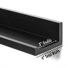 Americanflat 14 Inch Floating Shelves for Wall - Composite Wood Shelves for Bedroom, Living Room, Bathroom & Kitchen - Wall Mounted - Set of 3 - 4 of 4