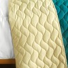 Slickblue Full/Queen Quilt Set with 2 Shams, Handmade Vermicelli Quilted, 4 Color Options, 3 Piece Set - 4 of 4