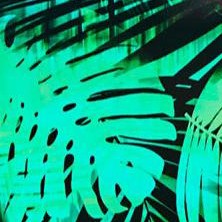 green electric palm
