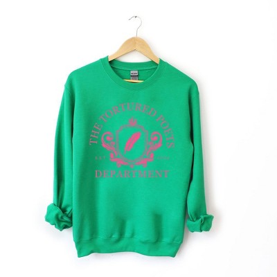 Simply Sage Market Women's Graphic Sweatshirt Tortured Poets Crest