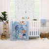 NoJo Disney Finding Nemo Cutest Little Catch Light Blue, and White Nursery Fitted Crib Sheet - 4 of 4