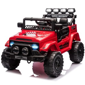 Ride On Truck Car for Kids, 12V Electric Ride On Car with Remote Control - 1 of 4