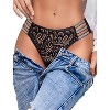Avidlove Women Panties Lace Glitter Panty Cheeky Bikini Underwear - 2 of 4