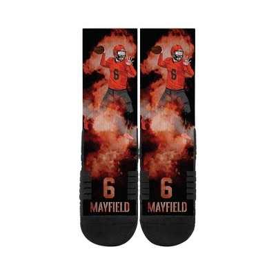 NFL Cleveland Browns Baker Mayfield Athletic Socks - M/L