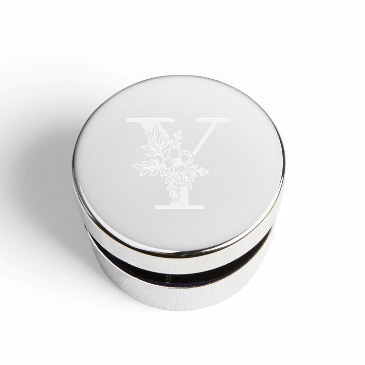 Personalization Mall Floral Bridesmaid Engraved Keepsake Box, 1 of 3