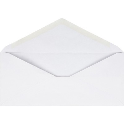 Business Source V-flap Envelopes No. 10 250/bx White 99715 : Target