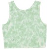 Elevenparis Womens Cropped Ribbed Tank Top, Green, Medium - 4 of 4