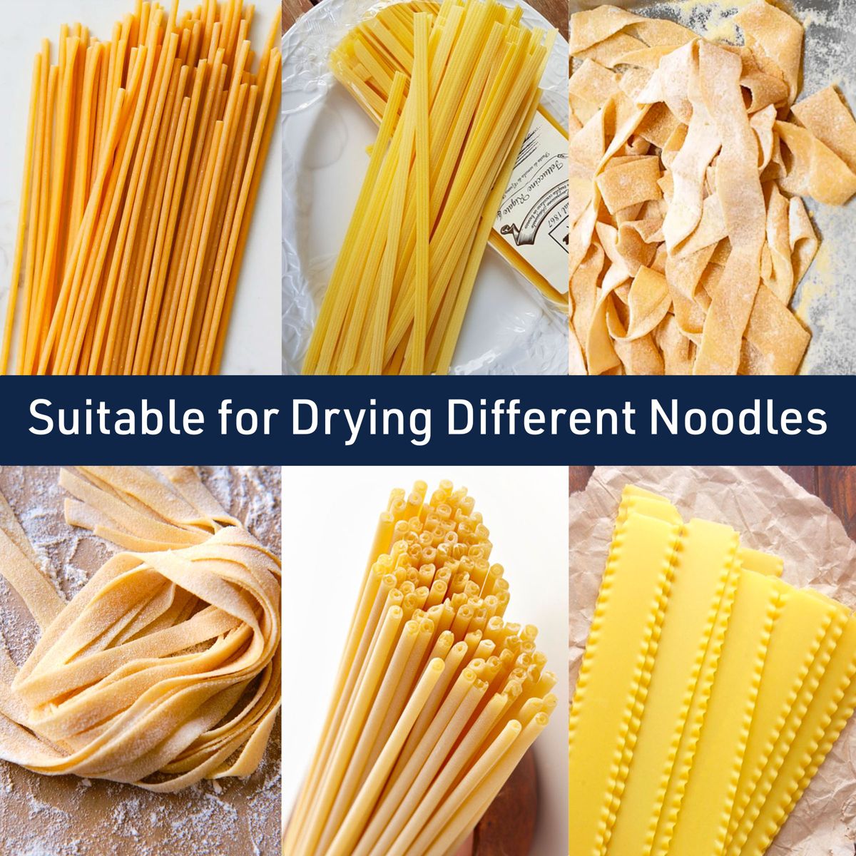 Classic Cuisine Pasta Drying Rack with 8 Bars - thumbnail 10