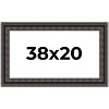 PosterPalooza | 3.5" Wide Ornate Black Picture Frame - UV Acrylic, Backing Board, Hanging Hardware Included - 2 of 4