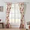 Wheatly Farmhouse Gingham Blackout Curtain Panels Pair 48" x 84" by Greenland Home Fashion - 2 of 4
