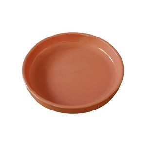 SEVOBAL Serving Platters Rustic Ceramic Pasta Platters, Ideal for Serving Spaghetti Lasagna Macaroni Ziti at Stylish Dinners, Pink, 7.87"*7.87"*1.57" - 1 of 4