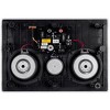 Monoprice 3-Way Carbon Fiber In-Wall Speaker Center Channel - Dual 5.25-inch (Single) With Ribbon Tweeter - Amber Series - 3 of 4