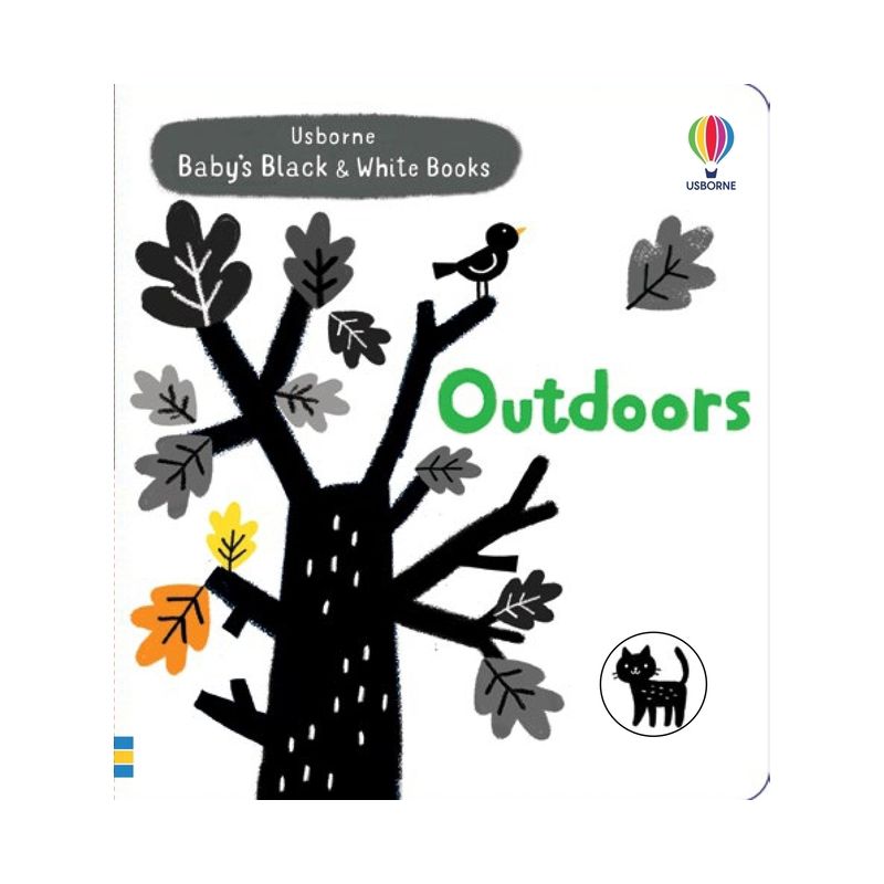 Baby's Black and White Books: Outdoors - by  Mary Cartwright (Board Book), 1 of 2
