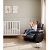 Oversized Recliner Chairs, Classic Manual Leather Recliner, Home Theater Seating with Lumbar & Arms Support for Living Room, Bedroom and Nursery - 3 of 4
