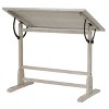 42" X 30" Angle Vintage Solid Wood Drawing/Drafting Table: Adjustable, Pencil Groove - Studio Designs Home - 4 of 4