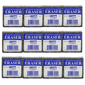 Flipside Products Student Eraser, 2" Width, 2" Length, Pack of 12 - 1 of 1