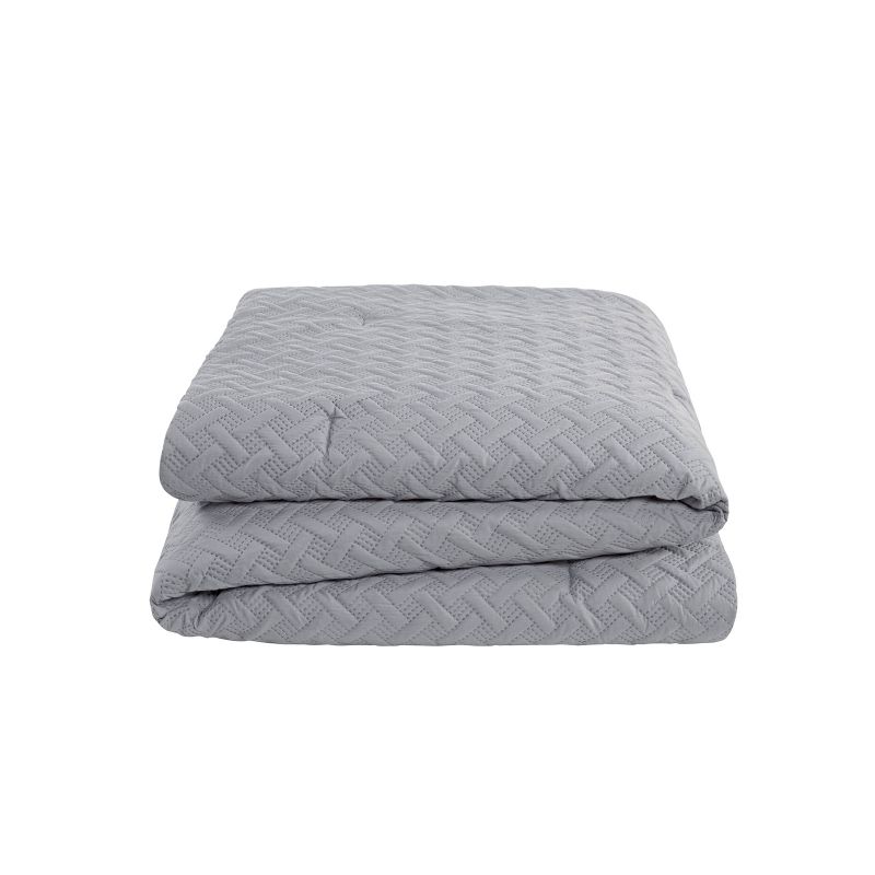 Nina Embossed Comforter Set - VCNY Home, 4 of 9