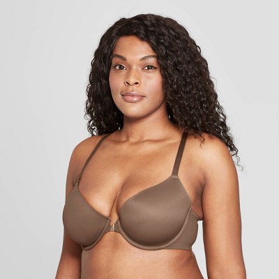 Women's Ace Lightly Lined Demi Racerback Bra - Auden™ Cocoa 32B