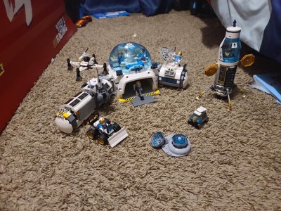 LEGO City: Lunar Research Base Space Astronaut Toy Set (60350)