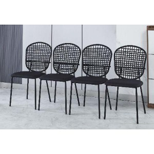 Kumasinova 4-Peice Modern Dining  Chairs, Comfortable Upholstered Sennit Chair, Durable Kitchen Chairs for Dining Room, Stylish Dining Room Chairs - 1 of 4