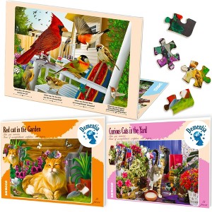 QUOKKA 13-35 Pieces Dementia Jigsaw Puzzles for Elderly - Alzheimers Activities for Seniors - 1 of 4