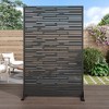 PexFix Outdoor Privacy Screen Galvanized Steel Panel Divider - 3 of 4