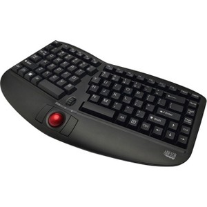 Adesso Tru-Form Media 3150 Wireless Ergo Trackball Keyboard - 1 of 4
