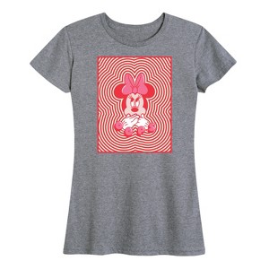 Women's - Disney - Minnie Oops Short Sleeve Graphic T-Shirt - 1 of 4