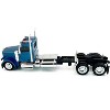 Peterbilt 589 2-Axel Day Cab Blue Metallic 1/87 (HO) Scale Plastic Model Car by HO Logistics - 2 of 4