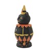 7.0 Inch Jester Jack Spooks Jar Black Cat Johanna Parker Figurines - 3 of 3