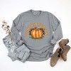 Simply Sage Market Pumpkin Season Checkered Garment Dyed Long Sleeve - 3 of 4