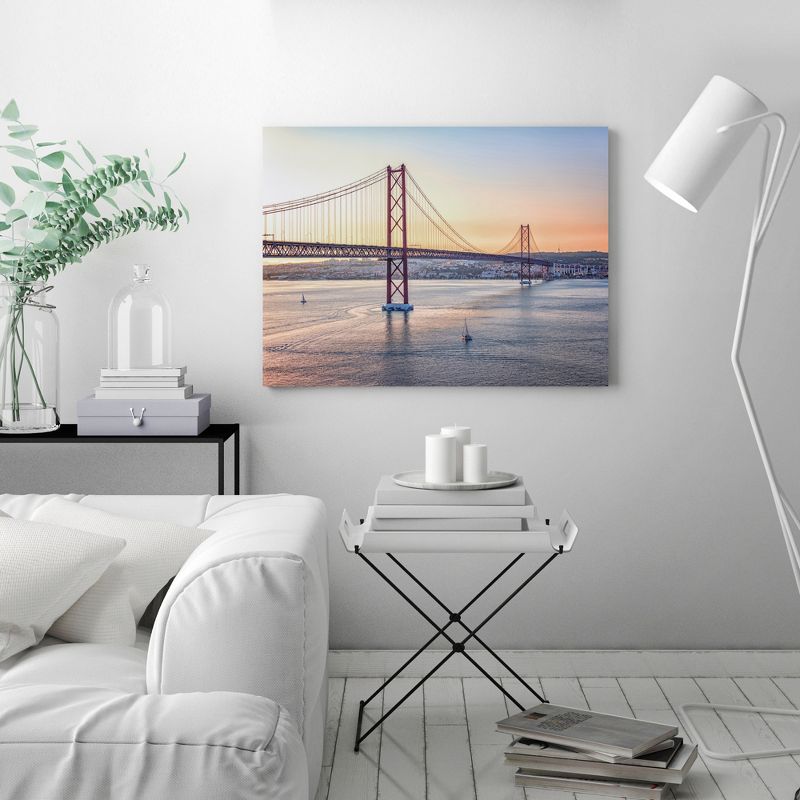 Americanflat Modern Wall Art Room Decor - Abril Bridge by Manjik Pictures, 2 of 7
