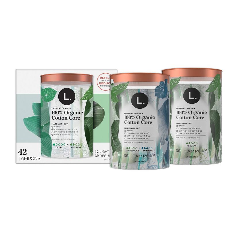 L . Organic Tampons Collection