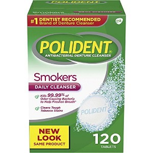 POLIDENT TABS FOR SMOKERS 120CT - 1 of 4