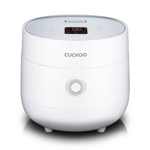 Cuckoo 3 cup Micom Rice Cooker And Warmer White 9 Settings Automatic Keep Warm Timer Dishwasher safe Parts Target