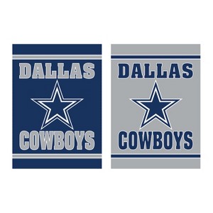 Embossed Suede Flag, House Size, Dallas Cowboys - 1 of 1