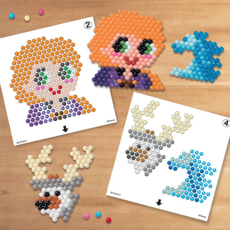 Aquabeads Disney Frozen 2 Playset, Complete Arts & Crafts Bead Kit for Children - over 1,000 beads to create Anna, Elsa, Olaf and more, 2 of 6