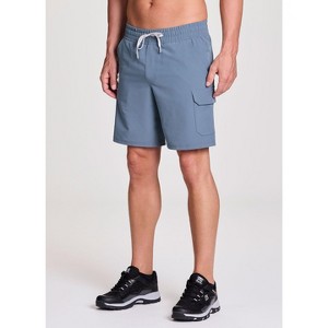 Avalanche Men's 9" Inseam Quick Drying Stretch Woven Hiking Shorts with Pockets - 1 of 4