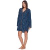 Ashford & Brooks Women's Woven Long Sleep Shirt Nightshirt - 4 of 4