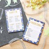 Juvale Set of 5 Over the Moon Baby Shower Games for 50 Guests, Twinkle Twinkle Little Star Bingo, Prediction Cards, Word Scramble, Well Wishes - 3 of 4