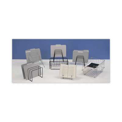 Black Metal Wire 5-Section Document Sorter
