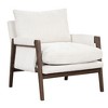 CENGHU Mid-Century Accent Chair, Modern Soft Velvet Material Living Room Chair, Upholstered Arm Chair for Living Room, Bedroom - 3 of 4