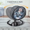BabyBond Baby Swings for Infants with 10 Preset Lullabies, 5 Point Harness Belt, 5 Speeds and Remote Control - 4 of 4