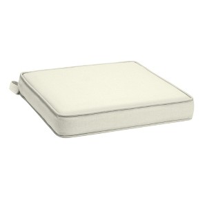 ARDEN Foam Outdoor Double Welted Dining Seat Cushion, 19 x 19, made with ProFoam, Rain-proof, Fade Resistant - 1 of 4