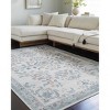 Hauteloom Meyly Pink & Green Washable Area Rug - 2 of 4