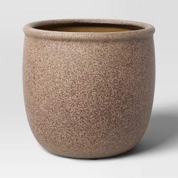 Ceramic Indoor Outdoor Planter Pot Relaxed Tan - Threshold™