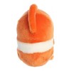 Aurora Mini Comic Clown Fish Rolly Pet Playful Stuffed Animal Orange 5" - 4 of 4