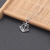 Anchor Heart Necklace for Women Ginger Lyne Collection Sterling Silver Gifts for Her - 4 of 4